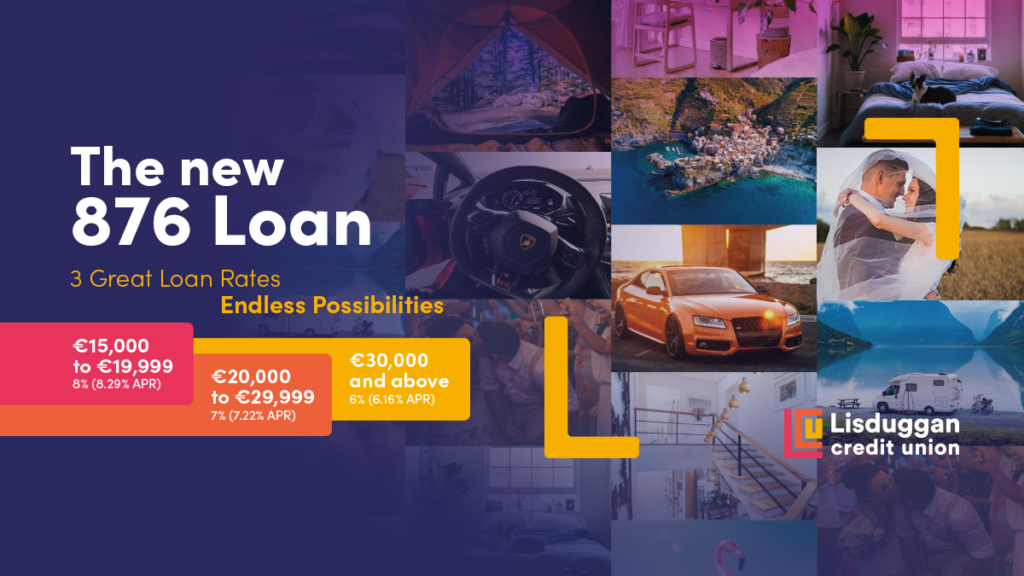 Personal Loan €15,000+ - Lisduggan District Credit Union Ltd.