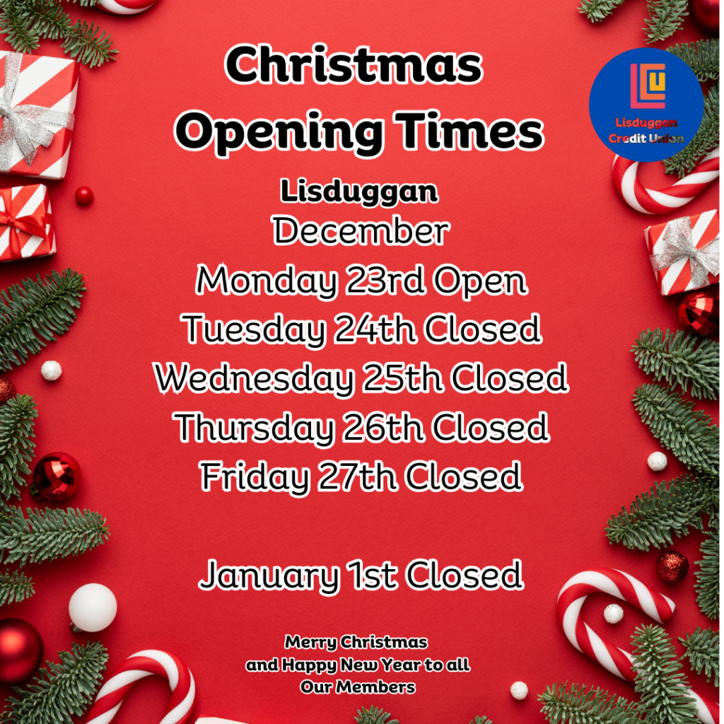 Christmas Opening Hours