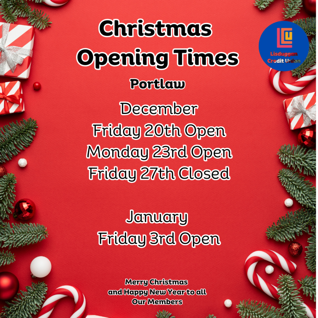 Christmas Opening Hours